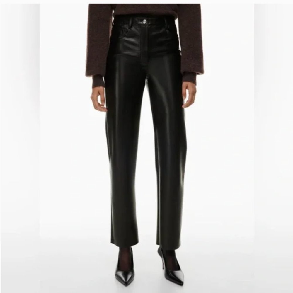 Aritzia Melina Leather Pants